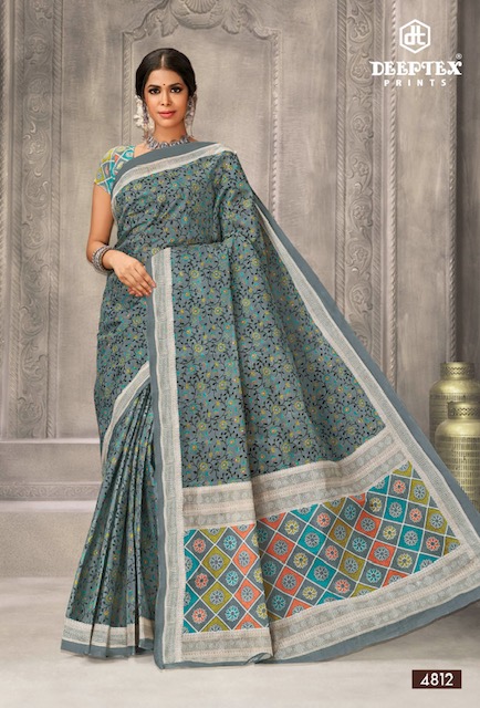 Mother India Vol 48 By Deeptex Daily Wear Sarees Catalog
